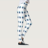 Fractal Fantasy Swirls Leggings (Rechts)