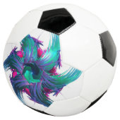 Fractal Fantasy Swirls Voetbal (Drie kwart)