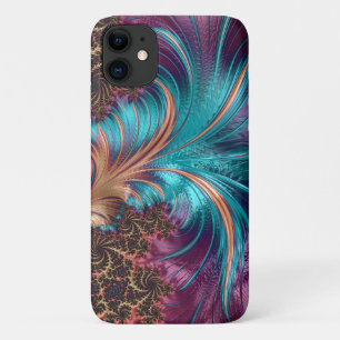 Fractal Feather iPhone 11 Hoesje
