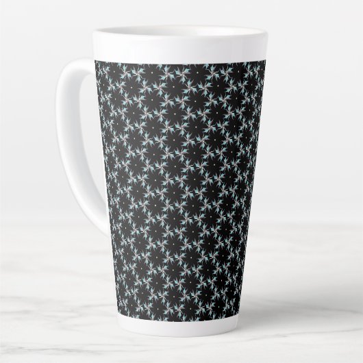 Fractal finesse latte mok (Linkerhoek)