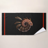 Fractal Firebird (Serviette de bain)