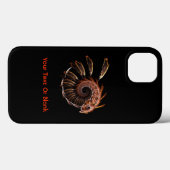 Fractal Firebird Case-Mate iPhone Case (Achterkant (horizontaal))