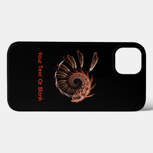 Fractal Firebird Case-Mate iPhone Case (Achterkant (horizontaal))