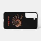 Fractal Firebird Samsung Galaxy Hoesje (Achterkant horizontaal)