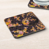 Fractal Firestorm Sphere Bier Onderzetter (Linkerzijde)