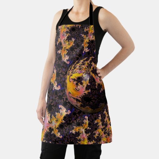 Fractal Firestorm Sphere Schort (Insitu)