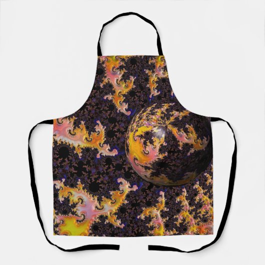 Fractal Firestorm Sphere Schort (Voorkant)