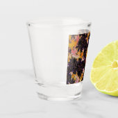 Fractal Firestorm Sphere Shot Glas (Links)