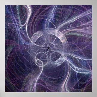Fractal Flame: ringgeest II Poster