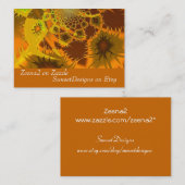 Fractal Flames Visitekaartjes (Voorkant / Achterkant)