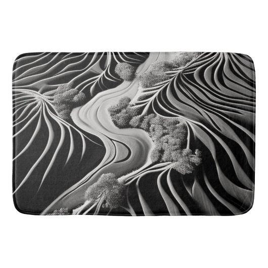 Fractal Flow Badmat (Voorkant)