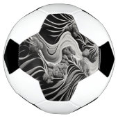 Fractal Flow Voetbal (Gedraaid)