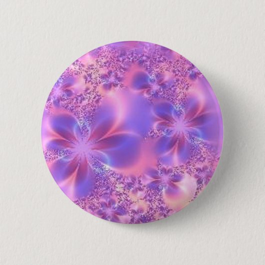 Fractal Flower Button (Voorkant)