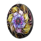 fractal flower dartbord (Voorkant Rechts)