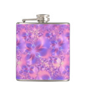 Fractal Flower Flask Heupfles (Voorkant)