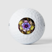 fractal flower golfballen (Voorkant)