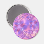 Fractal Flower Magnet Magneet (Voorkant / Achterkant)