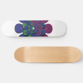 Fractal Flower Skateboard (Horizontaal)