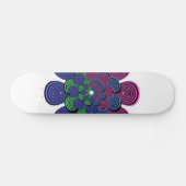 Fractal Flower Skateboard (Horizontaal)