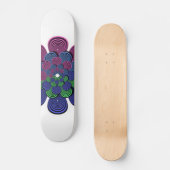 Fractal Flower Skateboard (Voorkant)