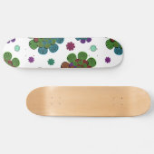 Fractal Flower Two Skateboard (Horizontaal)