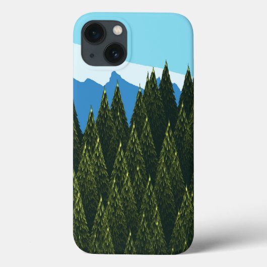 Fractal Forest Case-Mate iPhone Case (Achterkant)