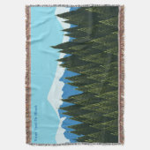 Fractal Forest Deken (Voorkant Verticaal)