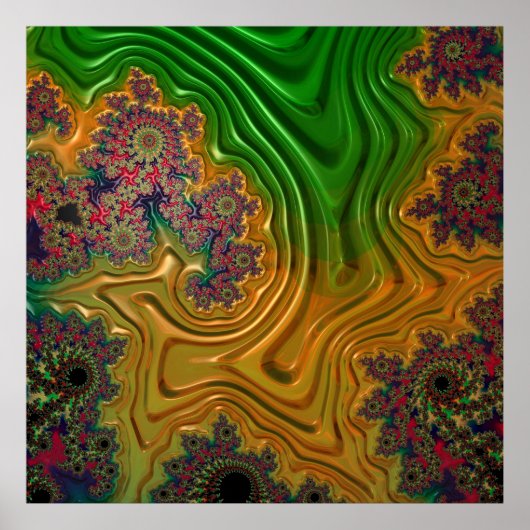 Fractal Forest Poster (Voorkant)