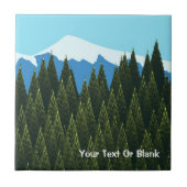 Fractal Forest Tegeltje (Voorkant)