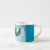 Fractal Garden lagune Espresso Kop (Rechts)