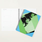 Fractal Garden limoen & lagune Planner (Display)