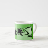 Fractal Garden mantis Espresso Kop (Voorkant rechts)