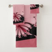 Fractal Garden orchid Bad Handdoek (Insitu)