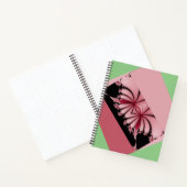 Fractal Garden orchid & mantis Notitieboek (Binnen)