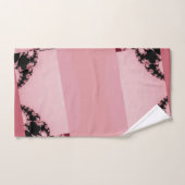 Fractal Garden romig Bad Handdoek (Handdoek)