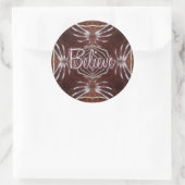 fractal-geloof stickers (Tas)