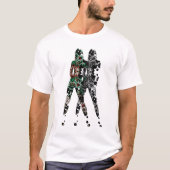 Fractal Gemini T-Shirt (Voorkant)