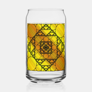 Fractal Geometry Blikvorm Glas