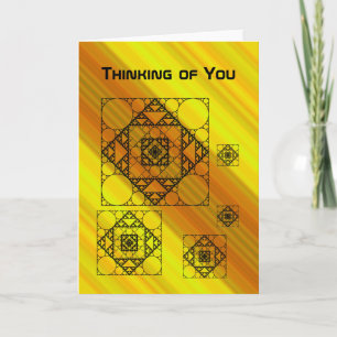 Fractal Geometry Card Kaart