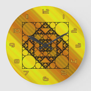 Fractal Geometry Clock Grote Klok