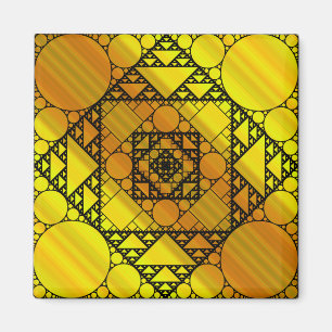 Fractal Geometry Magnet Magneet
