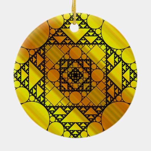 Fractal Geometry Ornament (Achterkant)