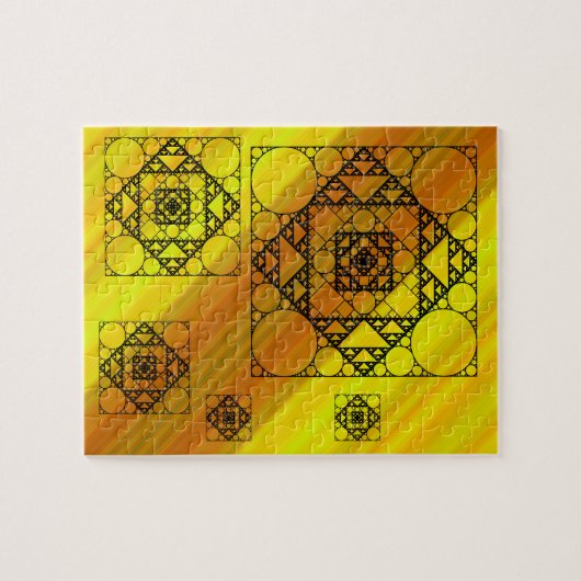 Fractal Geometry Puzzel Legpuzzel (Horizontaal)