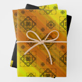 Fractal Geometry Wrapping Paper Set (In situ)
