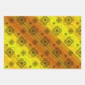 Fractal Geometry Wrapping Paper Set (Voorkant)