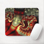 Fractal hemelmousepad muismat (Met muis)