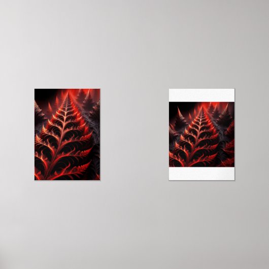 Fractal Highway Runs Between Fractal Spires (Recto)