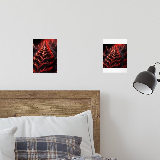 Fractal Highway Runs Between Fractal Spires (Chambre à coucher)