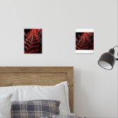 Fractal Highway Runs Between Fractal Spires Muurkunst Sets (Slaapkamer)