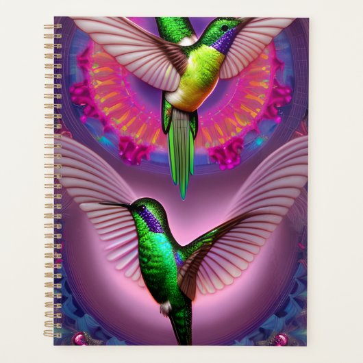 Fractal Hummingbird Planner (Voorkant)
